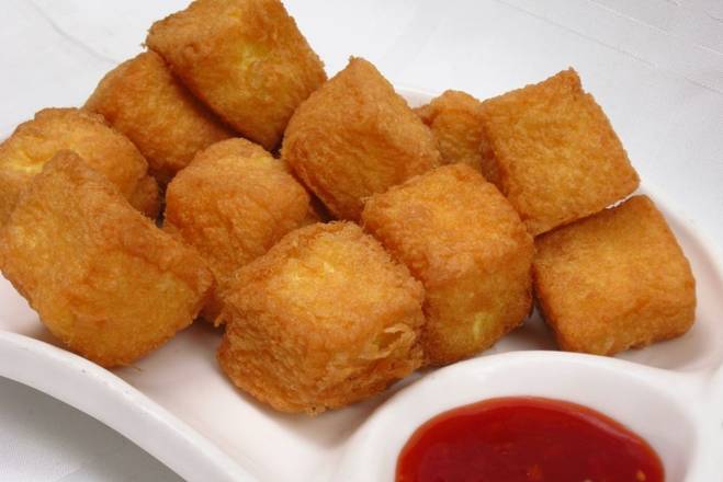 Crispy Skinned Tofu 脆皮蛋豆腐